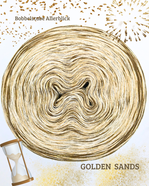 GOLDEN SANDS 3 Farben + Beilauffaden